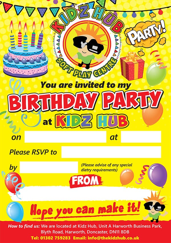 Birthday Party Invite